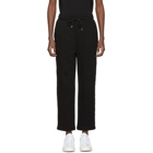 McQ Alexander McQueen Black and Pink Logo Lounge Pants
