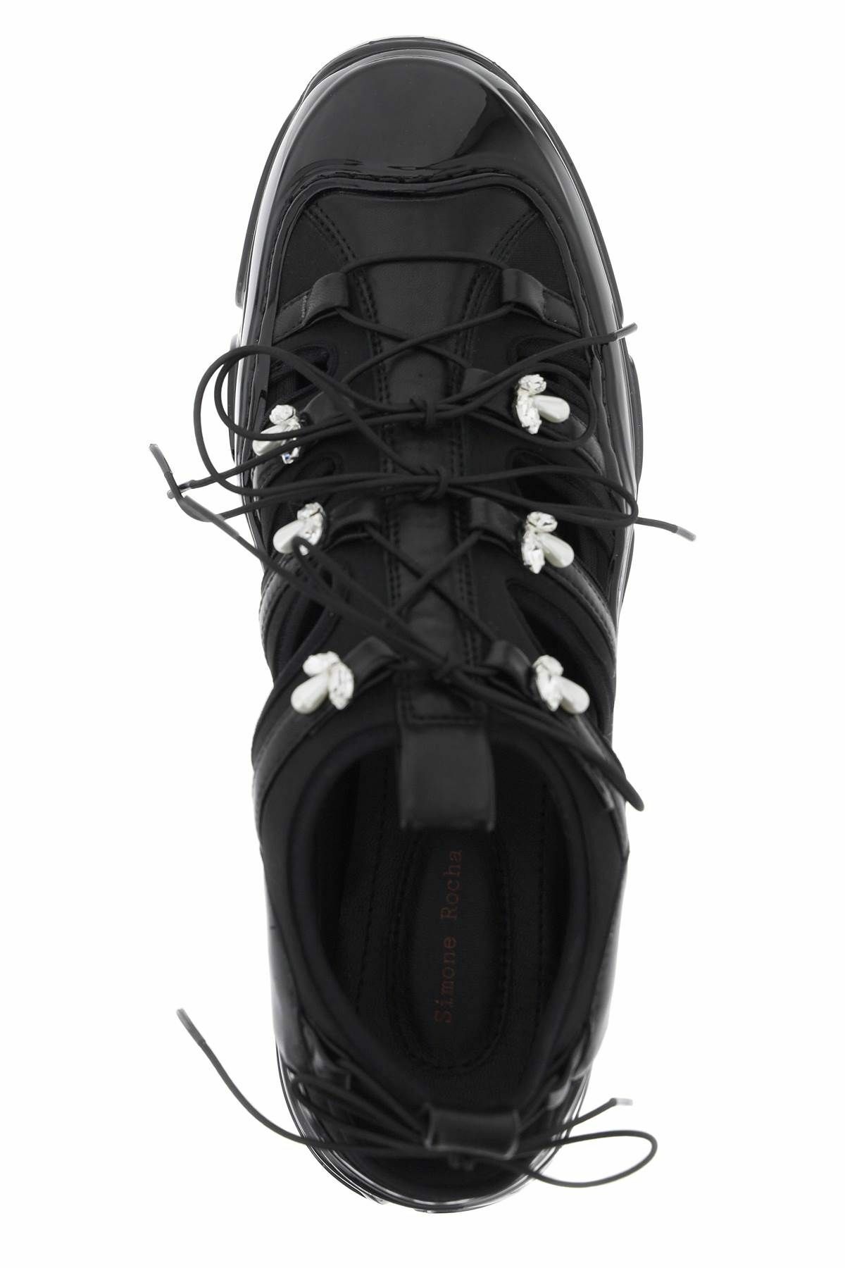 SIMONE ROCHA hybrid tracker sneaker Black Simone Rocha