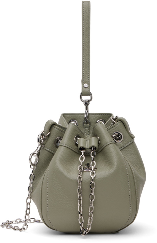 Photo: Vivienne Westwood Green Chrissy Small Bucket Bag