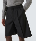 Gucci Web Stripe twill shorts