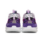 Versace Purple Chain Reaction Sneakers