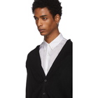 Comme des Garcons Homme Deux Black Charles Kirk Edition Reverse Cardigan