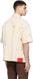 KUSIKOHC Off-White Rivet Denim Shirt