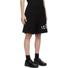 Dsquared2 Black Icon Shorts