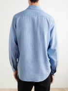 Frescobol Carioca - Emilio Cotton-Twill Shirt - Blue