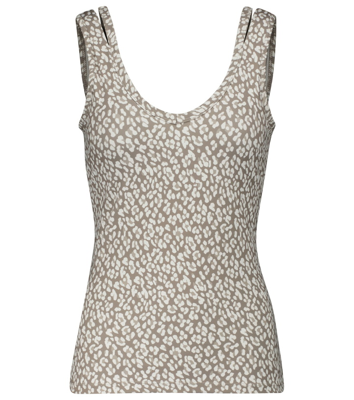 Photo: Varley - Dixon leopard printed tank top