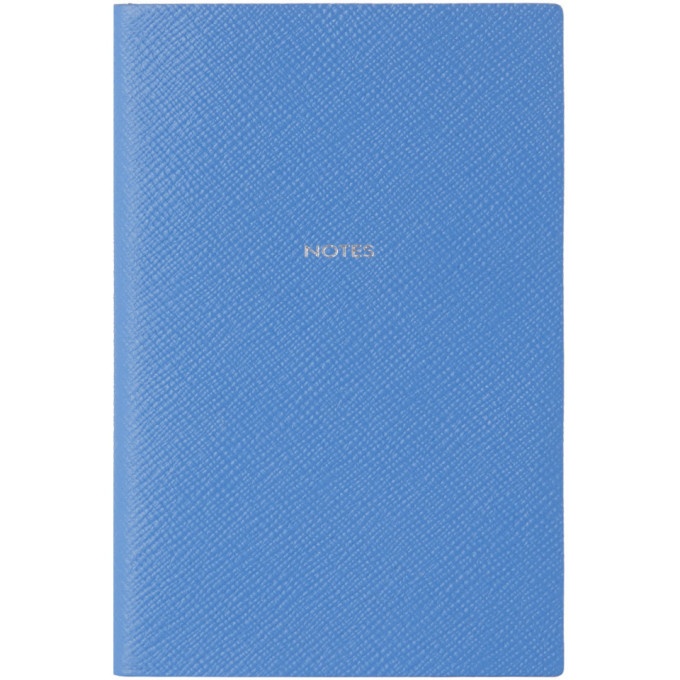 Photo: Smythson Blue Notes Chelsea Notebook