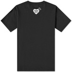 Human Made Big Heart T-Shirt in Black