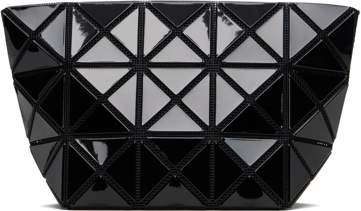 Photo: BAO BAO ISSEY MIYAKE Black Prism Pouch