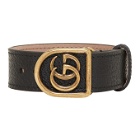Gucci Black GG Marmont Bracelet