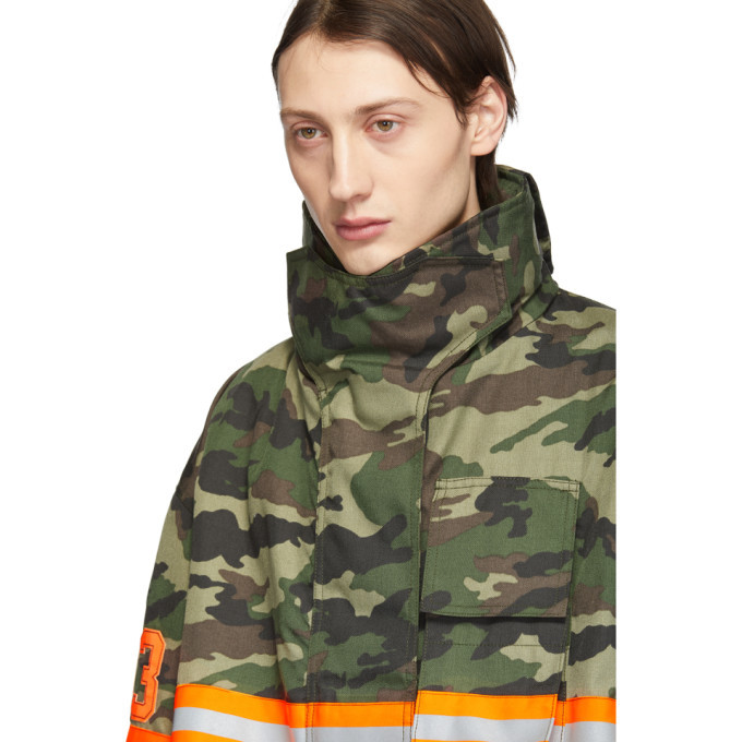 R13 Green Fireman Jacket R13