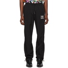 MISBHV Black Nylon Track Lounge Pants