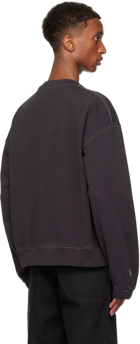 A-COLD-WALL* Black Millbank Sweatshirt A-Cold-Wall*
