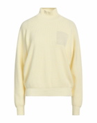 Peserico Womens Turtleneck Pastel in Yellow