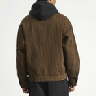 No Problemo Men's Striped Nayoko Jacket in Brown