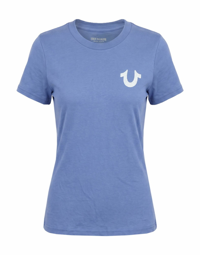 Photo: True Religion Womens T-shirt Light in Blue