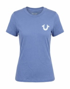 True Religion Womens T-shirt Light in Blue
