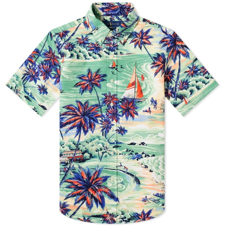 Photo: Polo Ralph Lauren Short Sleeve Hawaiian Beach Oxford Shirt