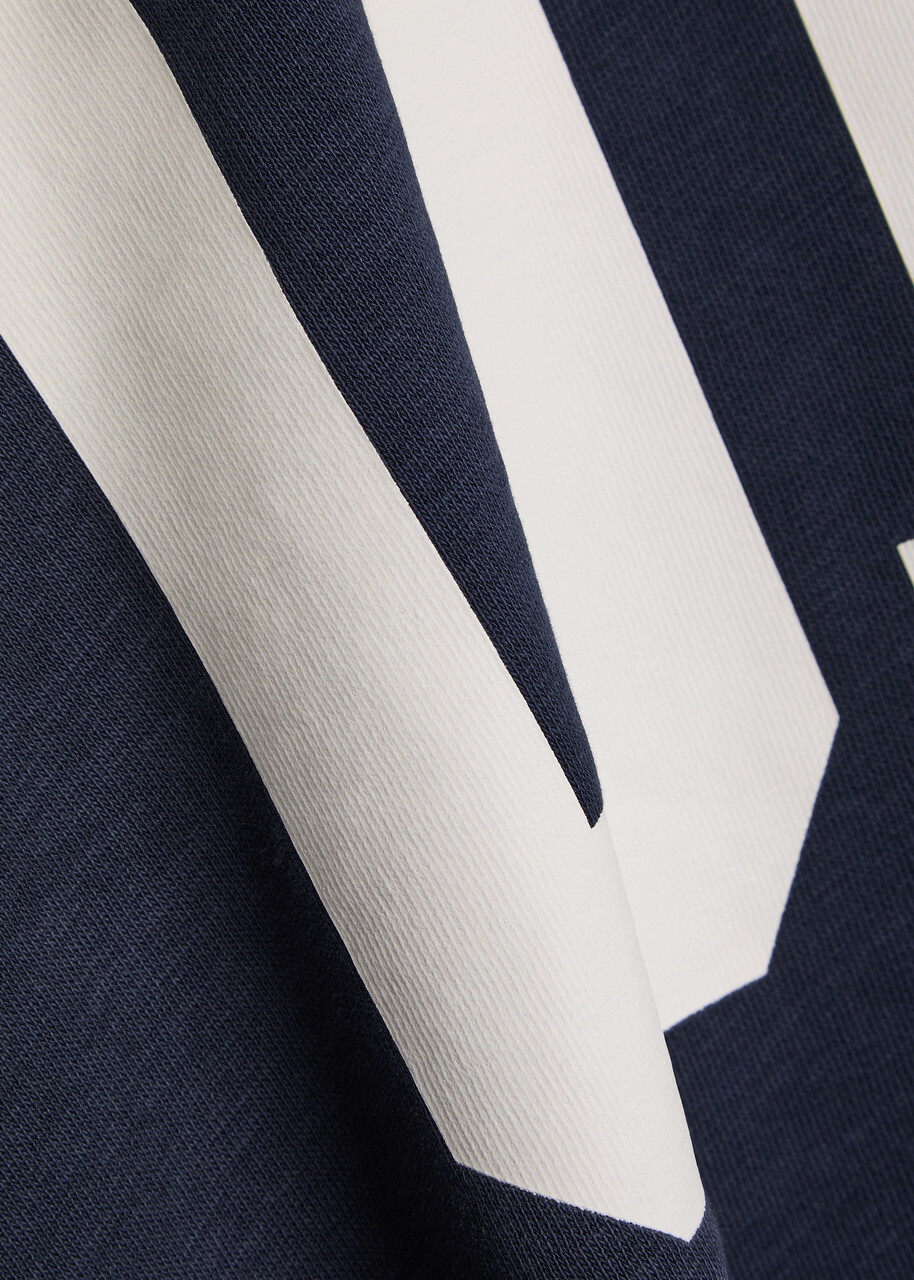 Polo Ralph Lauren Logo Cotton-blend Sweatshirt Navy