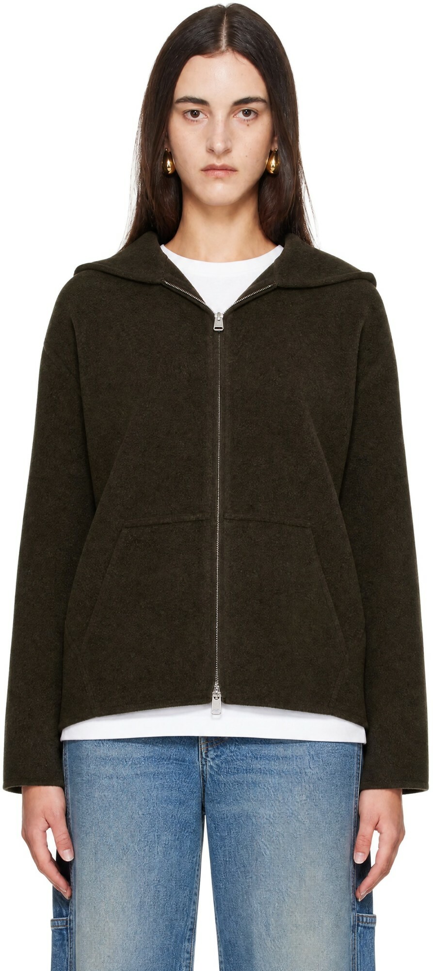 KHAITE Khaki Dolem Jacket