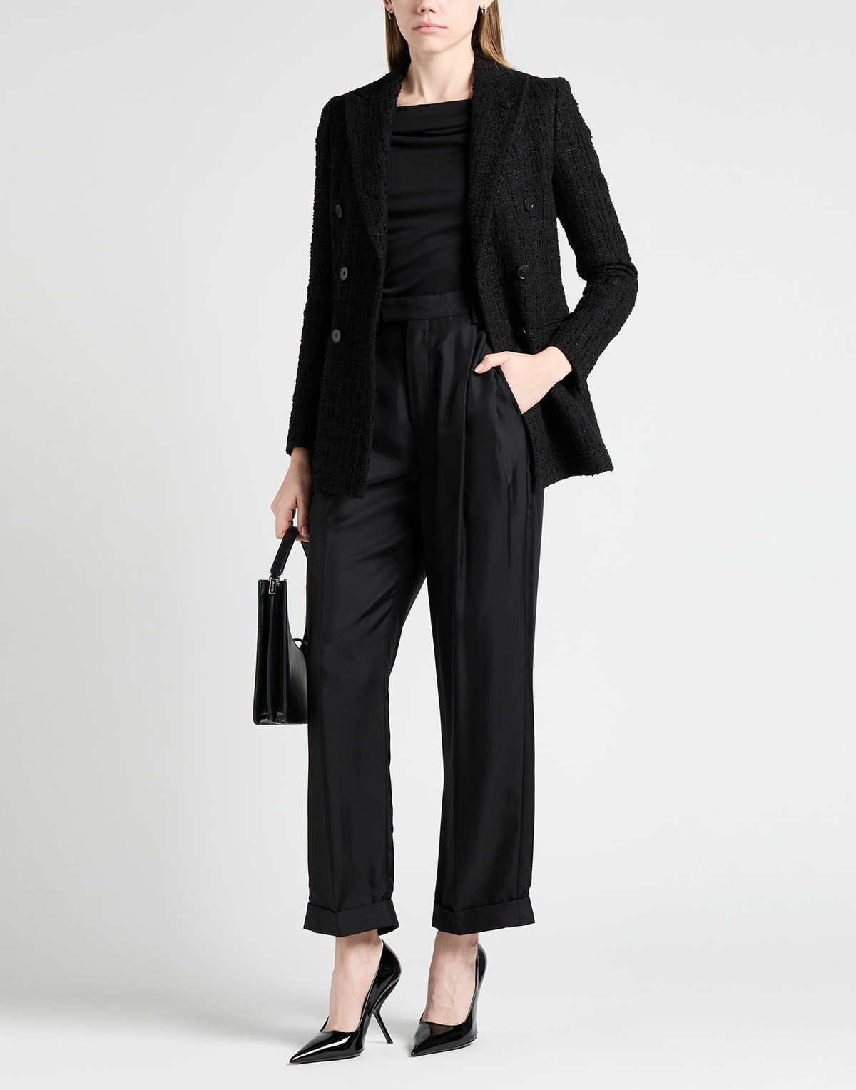 Lardini Womens Blazer in Black