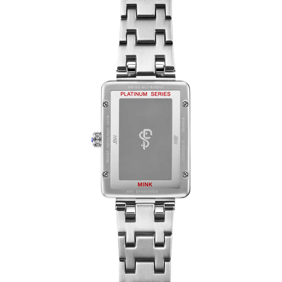 JBW Platinum Series Diamond Silver-tone Dial Ladies Watch PS505B