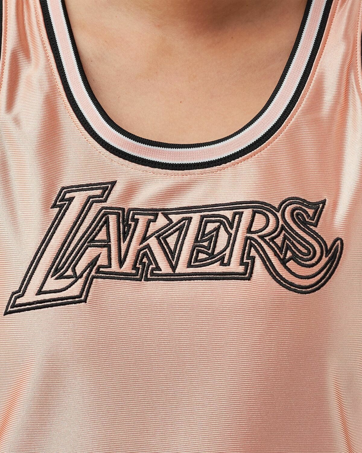 Mitchell & Ness Womens Dazzle Tank Los Angeles Lakers Red - Womens - Tops & Tanks