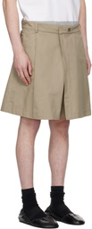 GmbH Beige Qalbi Shorts