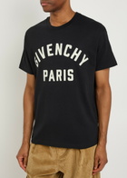 Givenchy Logo-appliquéd Cotton T-shirt Navy
