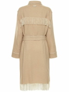 AGNONA - W's Fringed Shirt Robe