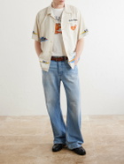 Human Made - Logo-Print Cotton-Jersey T-Shirt - White
