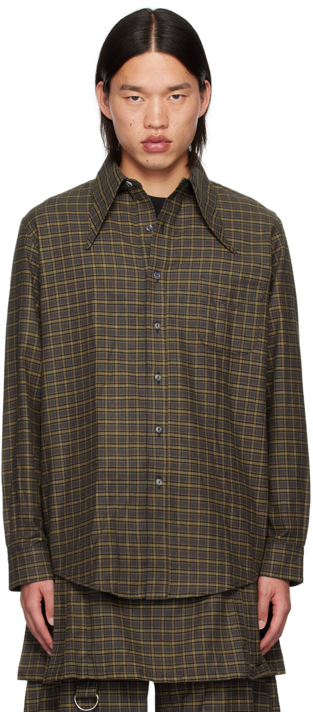 Collina Strada Gray Bat Shirt