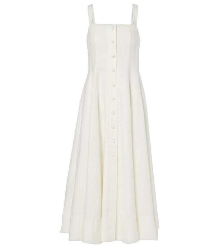 Photo: Faithfull Linen midi dress