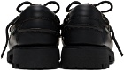 Sebago Black Ranger Moc Soft Loafers
