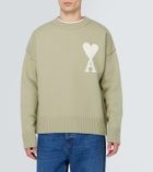 Ami Paris Ami De Cœur wool sweater