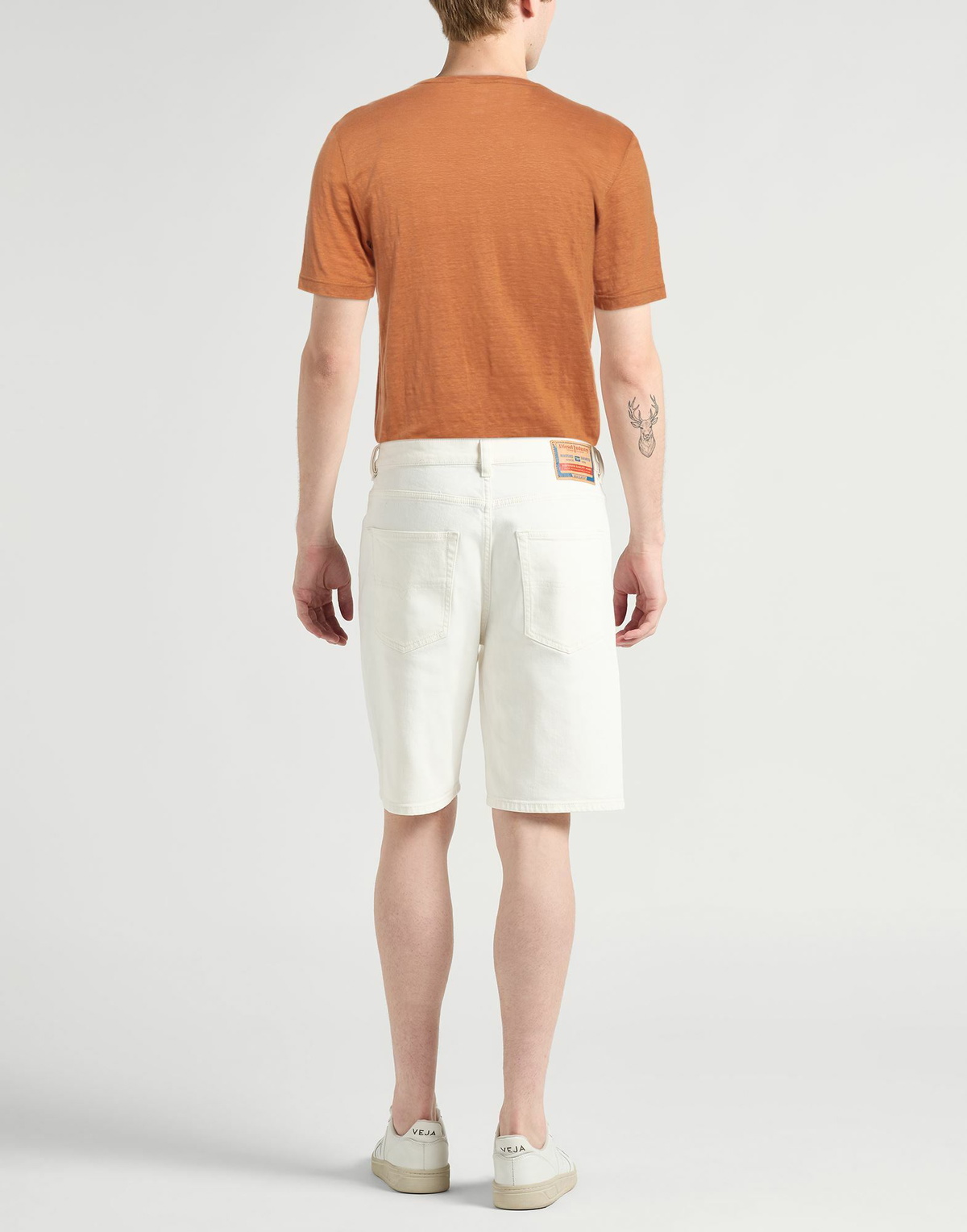 Lardini Mens T-shirt Rust