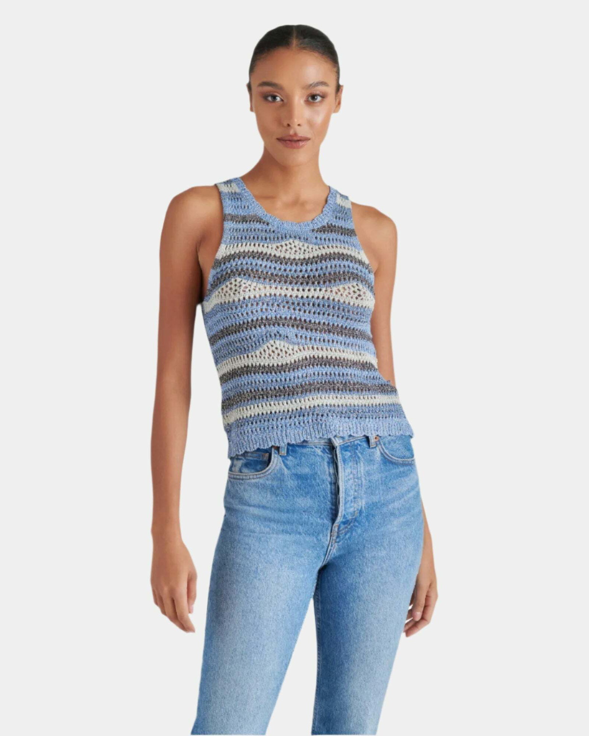 Steve Madden Hannah Sweater in Indigo