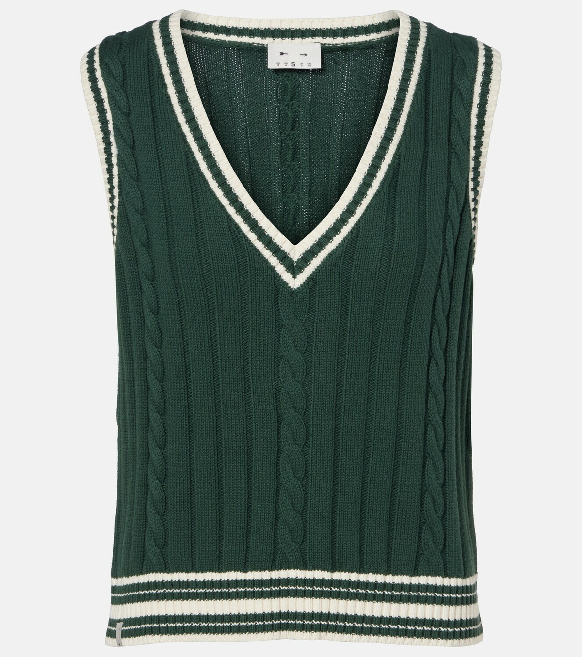 The Upside Santa Fe Julia cotton sweater vest