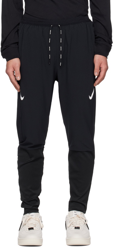 Photo: Nike Black Dri-FIT ADV AeroSwift Lounge Pants