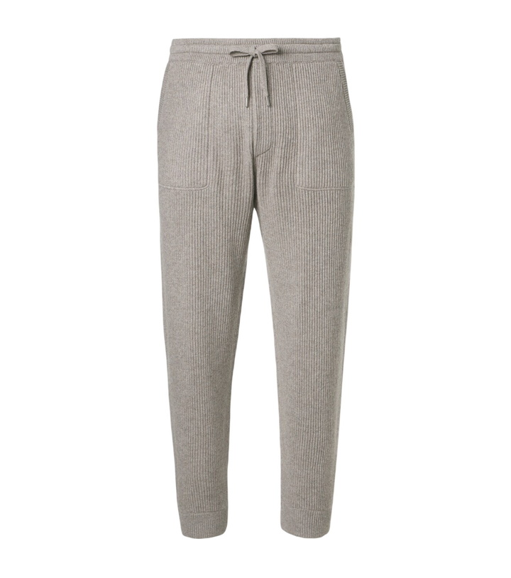 Photo: Brunello Cucinelli Ribbed-knit cashmere sweatpants