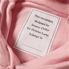 Helmut Lang Jeremy Deller 'Project Pink' Reversible Popover Hoody