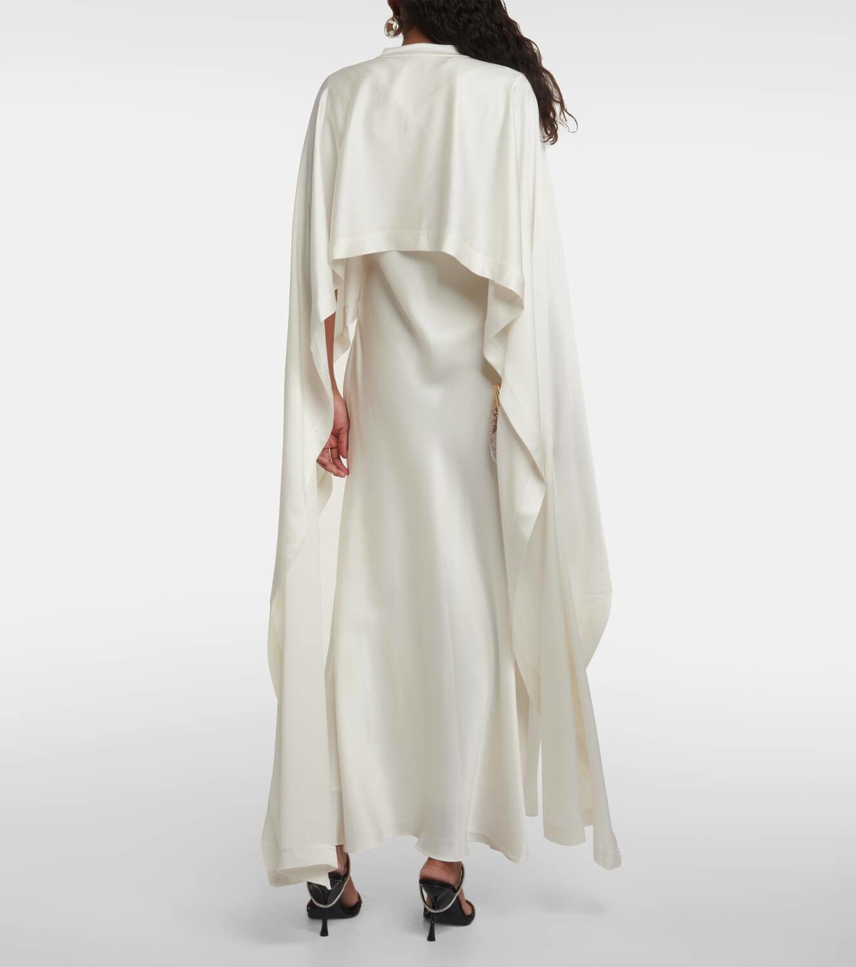 Simkhai Bridal Amory caped gown