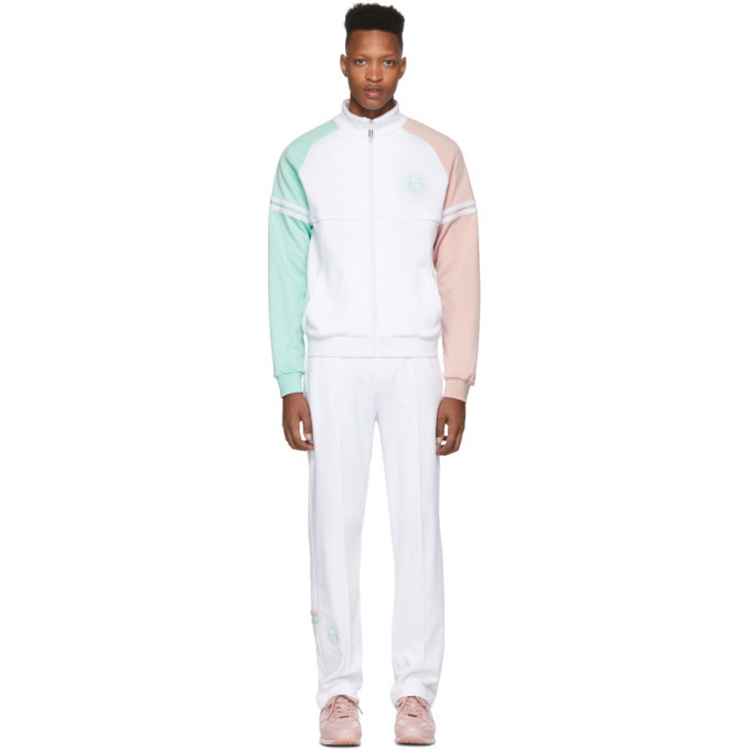 Band of Outsiders White Sergio Tacchini Edition Stripe Track Suit Band ...
