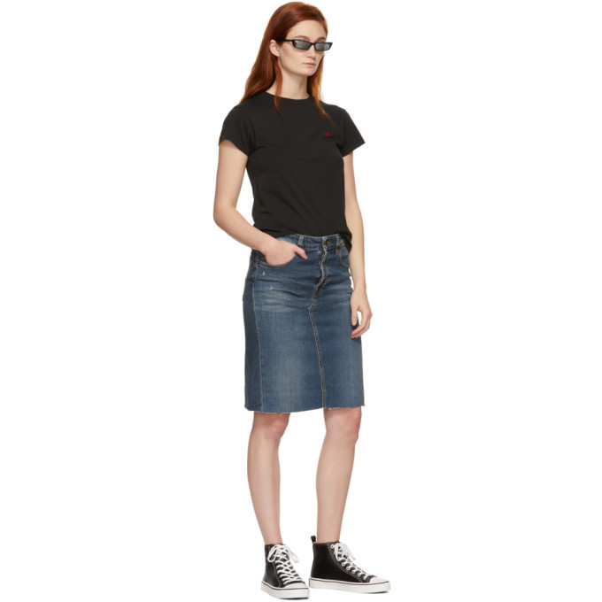 6397 on sale jean skirt