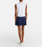 Polo Ralph Lauren x Wimbledon logo pleated tennis skirt