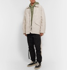 Fear of God - Logo-Print Shell PrimaLoft Field Jacket - Neutrals