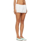 Fruity Booty White Broderie Bloomer Miniskirt
