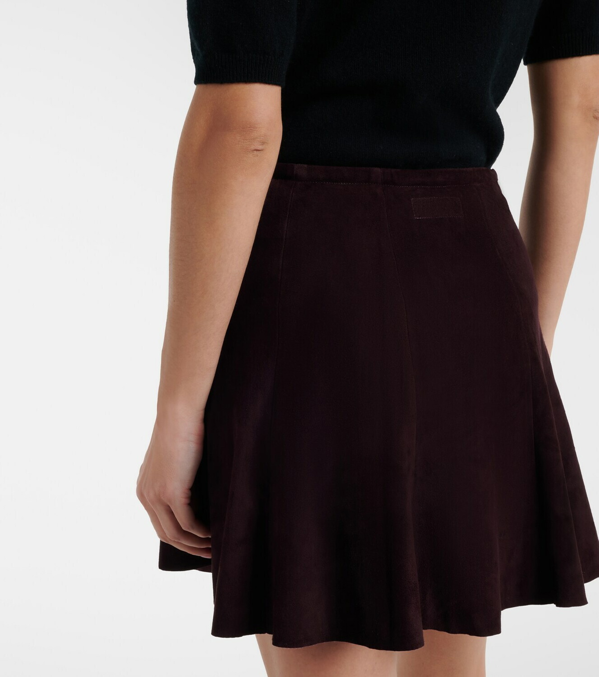 Stouls Mila suede miniskirt