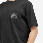 Patagonia Men's Chouinard Crest Pocket Responsibili-T-Shirt in Ink Black