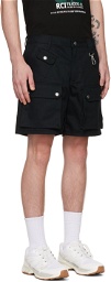 Reese Cooper Black Cargo Shorts